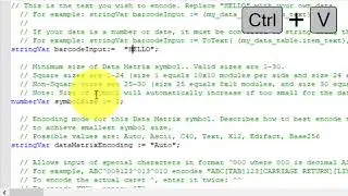 Data Matrix Barcodes in Crystal Reports swith BarCodeWiz Data matrix fonts