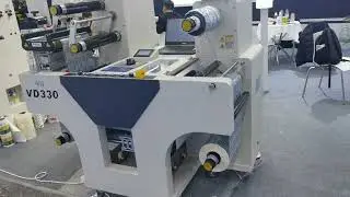 Vorey VD330 AI economical die cutter with 4 heads at Sino Label 2024
