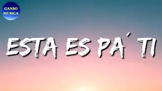 🎵 Eme Malafe – Esta Es Pa´ Ti (Letra\Lyrics)