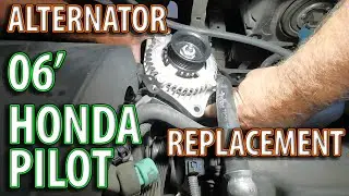 2006 Honda Pilot Alternator Replacement - How To