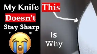 3 QUICK and EFFECTIVE ways to remove a burr from a knife