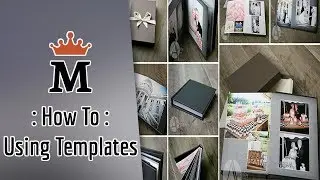 Album Design Software: Moments Designer: Using Templates