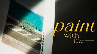 paint with me ✧ summer scenes ✧ [ asmr & bgm ]
