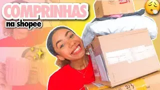 COMPRINHAS NA SHOPEE | PARA O LAR E LOJINHA VIRTUAL!✨ #shopee #lojavirtual #lojaonline