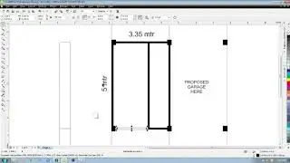 floor plan using corel draw