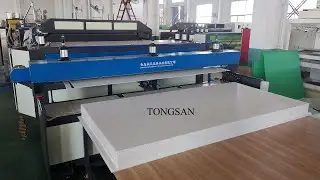 PP  Corrugated Plastic  Fluted Sheet Flute Board Making Machine Plant
