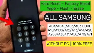 All Samsnung Hard Reset || Factory Reset || Forgotten Password