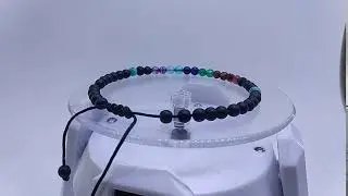 Gelang Minimalis Batu 7 Chakra Handmade Rajarta