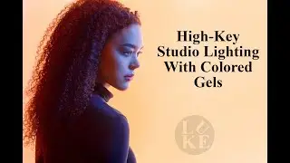 High Key Studio Lighting with Colored Gels