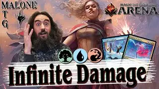 INFINITE DAMAGE ULTIMATUM | INFINITE TURNS AND INFINITE DAMAGE | MTG Arena Mythic Gameplay