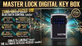 Master Lock 5441EC Review – Bluetooth Digital Key Lock Box with Smart App & Keypad! 🔐📱