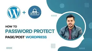 How to Password Protect a Page or Post in WordPress - WordPress Security 🔒 | Hindi/Urdu Guide