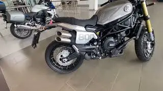 Benelli Leoncino 800 trail серый
