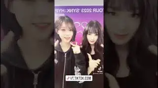 19.03.2023 aespa Official TikTok update ~ Winter & Giselle