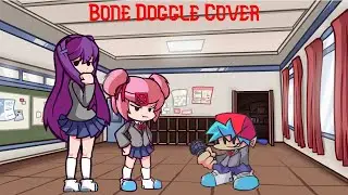 Friday Night Funkin' - Full Combo!! - Bone Doggle Cover But Natsuki and Yuri Sing It