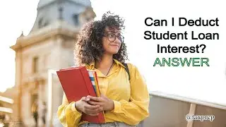 Can I Deduct Student Loan Interest? - Answer - @taxprep