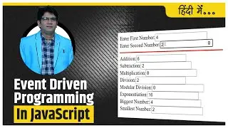 Event Driven Programming in JavaScript | Onchange Event | Calculations without Button