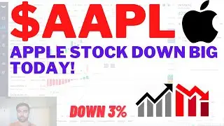 $AAPL APPLE STOCK DOWN BIG TODAY!! Apple Stock Analysis | Live Wellthy Stocks