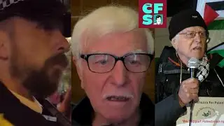 MUST WATCH: Terror police fail to silence 79-year-old professor