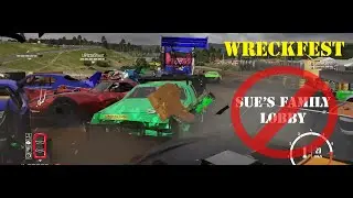 Wreckfest | Sue's Family lobby banned me | Funny moments