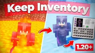 ✅ How to KEEP INVENTORY in Minecraft 1.20 & 1.20.1 😄 [Java Edition/Bedrock] Turn on/Aternos