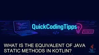 Java Tutorial: What is the equivalent of Java static methods in Kotlin