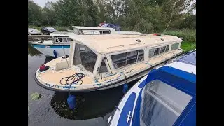 SOLD WITHIN THE WEEK FOR NEARLY THE ASKING PRICE!  Alpha 32 at Sutton Staithe Boatyard For £14995.00