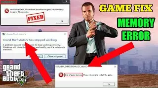 ALL GTA 5 CRASH SOLUTION | out of game memory | gameconfig | Suku Vlogs