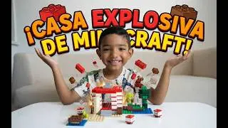 ¡EXPLOTAMOS la Casa Dinamita de la Jungla! 💥 LEGO Minecraft con Simón.