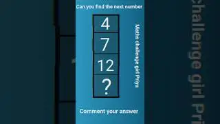 can you find the next number ?#shorts