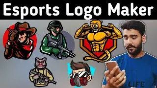How to use eSports logo maker app | Create gaming logo maker app for Android 2020