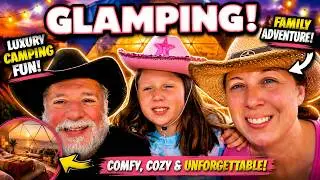 We went Glamping!