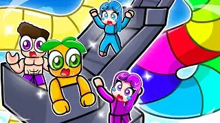 24 STUNDEN WARTEN auf die WASSERRUTSCHE in Roblox!