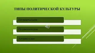 Политическая культура, преподаватель Болгамбаева А.Т.