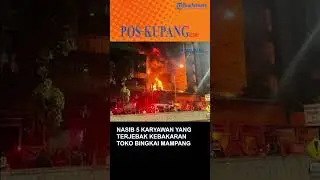 Nasib 5 Orang Karyawan yang Terjebak Kebakaran Toko Bingkai di Mampang Prapatan