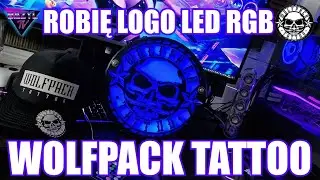 "WOLFPACK TATTOO" - Robię logo salonu w którym robię dziary! #logo #diy #tatuaż