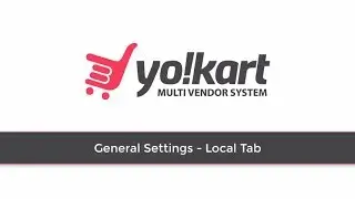 Yo!Kart General Settings (local tab)