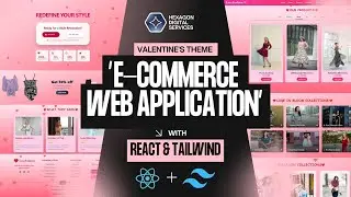 Build a Responsive E-COMMERCE Website with React.js and Tailwind CSS – Step-by-Step Guide