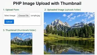 How to upload the image to server using the PHP🖥️ 