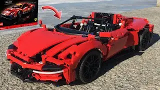 Ferrari Daytona SP3 (42125 Alternate) - LEGO Technic MOC + Instruction