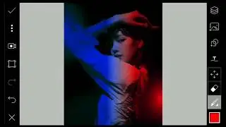 Dual Tone Effect PiscArt Tutorial | Lisa Black Pink