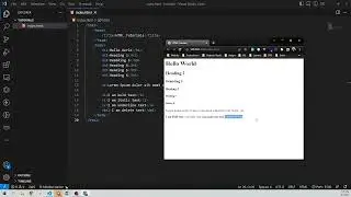 HTML Tags First start - for beginner