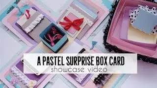 Pastel Surprise Exploding Box Card (design showcase)