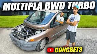 PROVO LA FIAT MULTIPLA RWD, TURBO E COL NOS di @Concret3 - SGOMMATE E LAUNCH