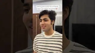 Getting permission for a trip🤡😂 | Raj Grover | #shorts