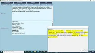 Python Based Multilingual NER Interface
