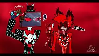 Just Grab a Bite😋 By Hacksol2 *Hazbin Hotel ComicDub* 