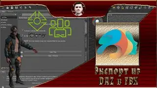 Как экспортировать из Daz 3d в fbx