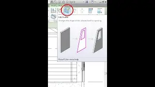 edite profile wall in revit