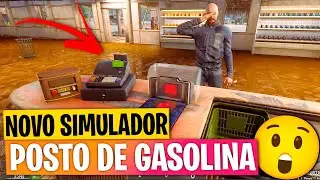 NOVO SIMULADOR de POSTO DE GASOLINA - Gas Station Simulator TIDAL WAVE